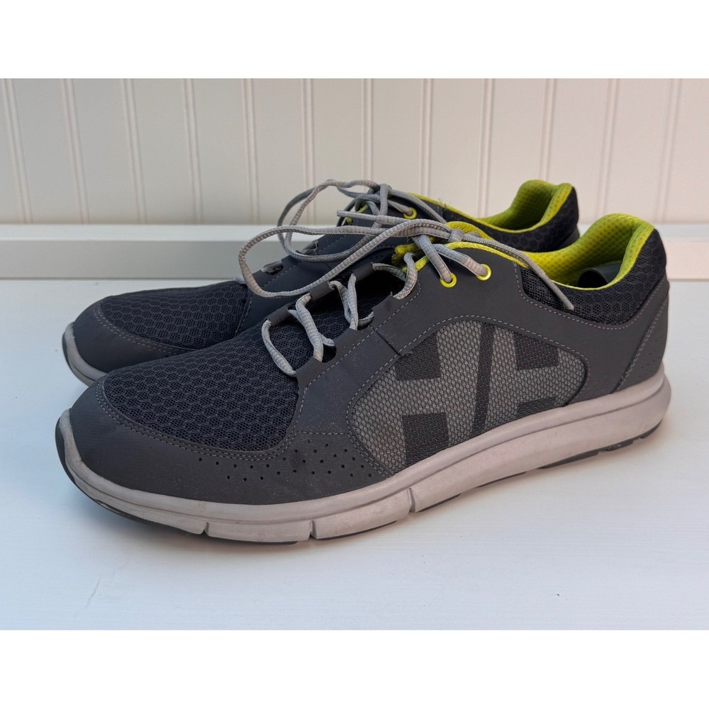 Helly Hansen Hydropower 4 Mens Sailing Shoes Grey Lime Green Size 13